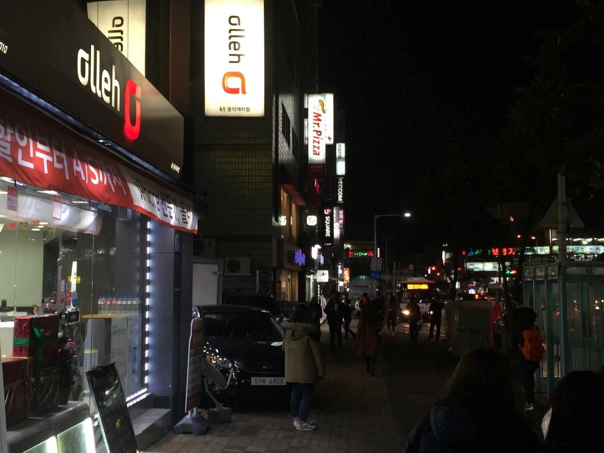Backpackers In Jeju City Center Εξωτερικό φωτογραφία